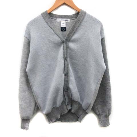 クライマックスセール コムデギャルソンシャツ ロックエーベン オブ スコットランド カーディガン ニット M 水色 グレー メンズ 春の最新作 送料無料 Gdpcambodia Org