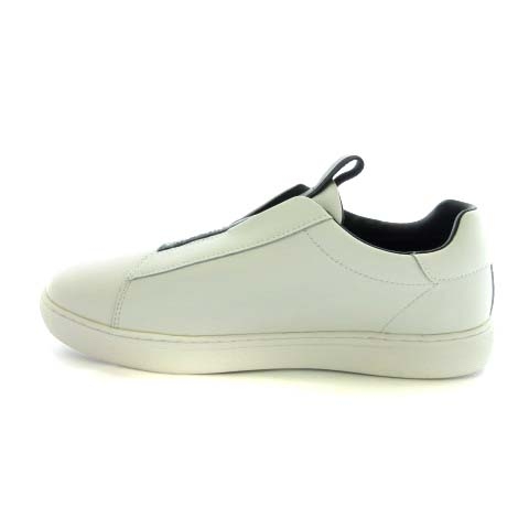 ランキング1位獲得 エンポリオアルマーニ スリッポン スニーカー シューズ レザー 6 25cm 白 黒 X4x280 Xm045 91 メンズ 日本製 Teammedellin Co