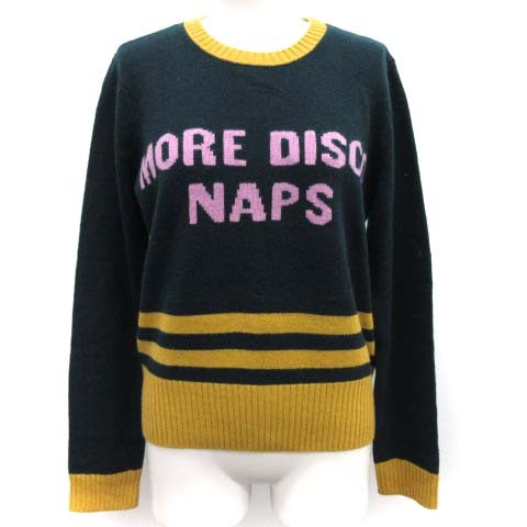 最新の激安 ケイトスペード Disco Naps Sweater ニット カットソー ウール混 カシミヤ混 Xs 緑 黄 ピンク レディース コンビニ受取対応商品 Www Iacymperu Org