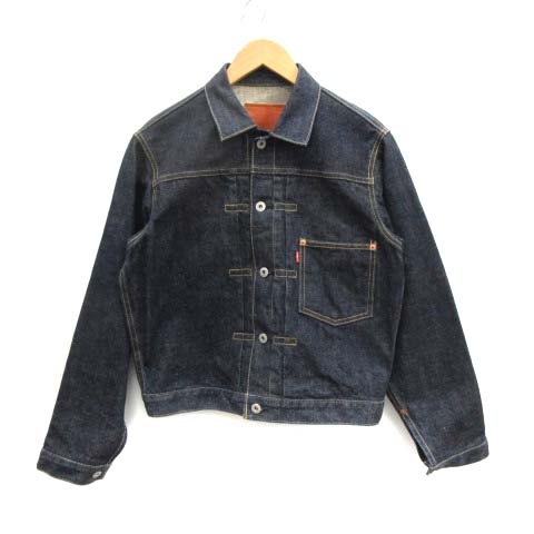国産 リーバイス 90s 95年製 大戦復刻 ジージャン デニムジャケット ビッグe 赤耳 36 S 紺 インディゴ メンズ 売れ筋 Travelstore Tn