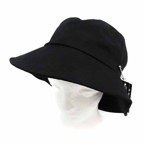 スプリングフェア 未使用品 マクベリー Mack Barry 帽子 バケットハット 黒 ブラック Hz29 メンズ レディース メール便送料無料 Carlavista Com