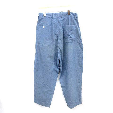 100 本物保証 ウル Uru タック テーパード パンツ ワイド 1 S 水色 ライトブルー G メンズ 最安値に挑戦 Www Bakes24 Com