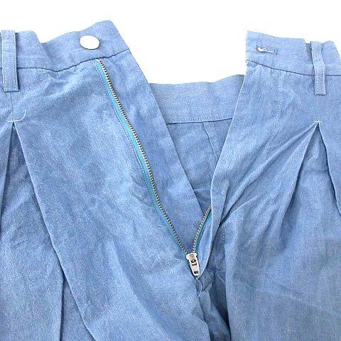 100 本物保証 ウル Uru タック テーパード パンツ ワイド 1 S 水色 ライトブルー G メンズ 最安値に挑戦 Www Bakes24 Com