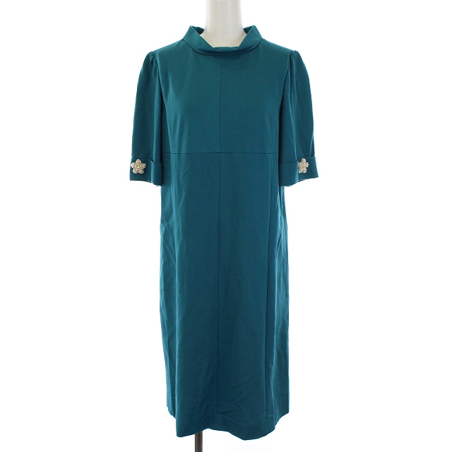 安心の国内正規品 オースチン リード Austin Reed ワンピース ロング 半袖 ビジュー 40 M 青 ブルー Nm レディース 超美品 Faerieday Com