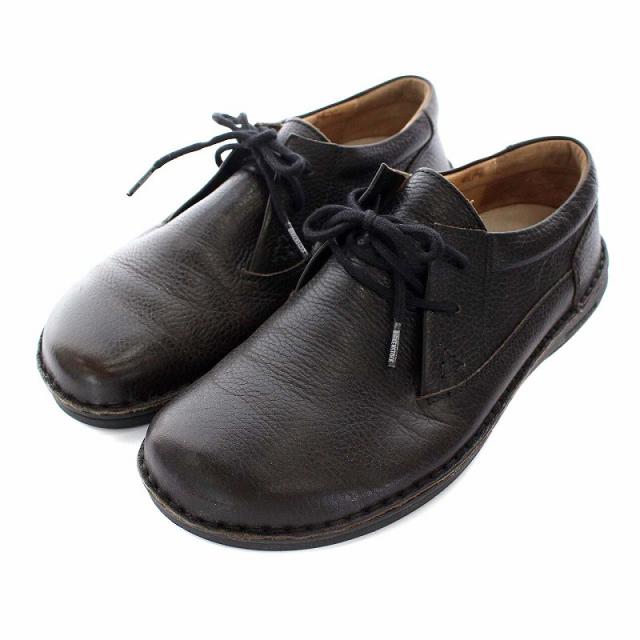 人気ブランドを ビルケンシュトック Birkenstock コンフォートシューズ レザー 41 26 5cm 茶 ダークブラウン Ym メンズ オンラインストア限定 Galactichallenge Com