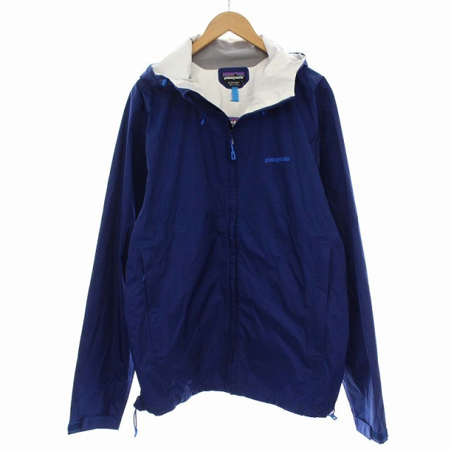 【中古】未使用品 Patagonia 15年 トレントシェルジャケット マウンテンパーカー XL 青 ブルー タグ付き 83801