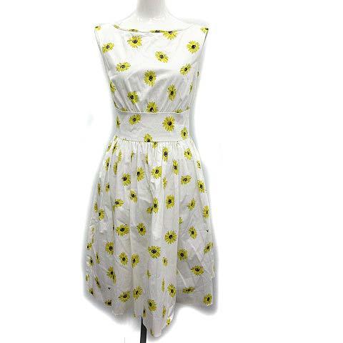 中古 ケイトスペード Kate Spade ワンピース ノースリーブ ひざ丈 花柄 0 白 ホワイト Kh レディースの通販はau Wowma ワウマ 会員別クーポン対象 ブランド古着のベクトル 商品ロットナンバー