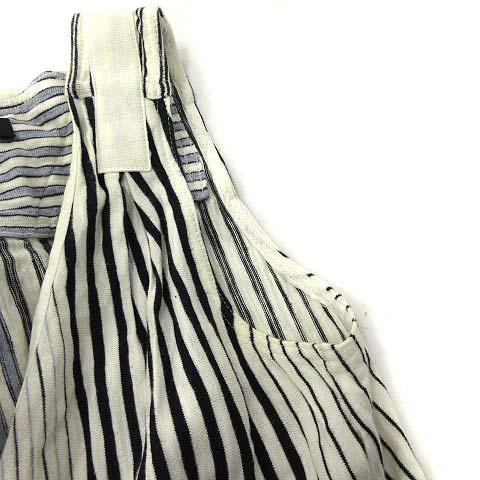中古 マークバイマークジェイコブス Marc By Marc Jacobs ワンピース ノースリーブ ひざ丈 ストライプ Xs 白 黒 青の通販はau Pay マーケット ブランド古着のベクトル 商品ロットナンバー