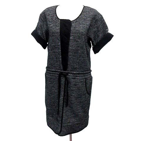 中古 シーバイクロエ See By Chloe ワンピース スウェット 半袖 38 黒 G レディースの通販はau Wowma ワウマ ブランド古着のベクトル 商品ロットナンバー