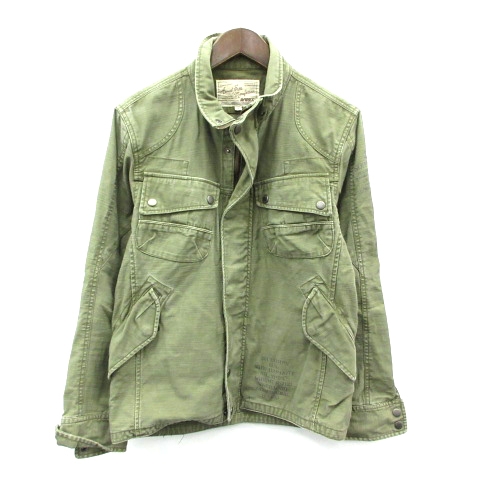 中古 アヴィレックス Avirex ミリタリージャケット M カーキ Mr メンズの通販はau Wowma ワウマ 会員別クーポン対象 ブランド古着のベクトル 商品ロットナンバー