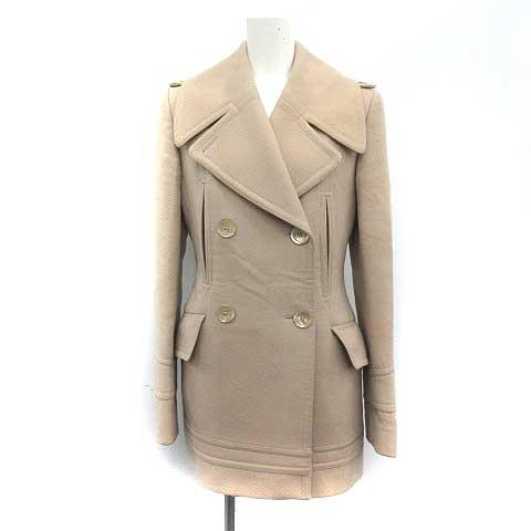 中古 グッチ Gucci ピーコート Pコート ロング 38 ベージュ Ym レディースの通販はau Pay マーケット ブランド古着のベクトル 商品ロットナンバー 425028601