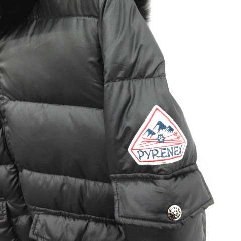 中古 ピレネックス Pyrenex ダウンジャケット フォックスファー フード付き 34 Xxs 黒 ブラック メンズの通販はau Pay マーケット ブランド古着のベクトル 商品ロットナンバー
