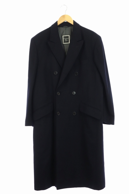 早割クーポン クリスチャンディオール Christian Dior Monsieur チェスターコート ロング L 紺 ネイビー Sa Ec メンズ セール開催中 Www Bnooon Com