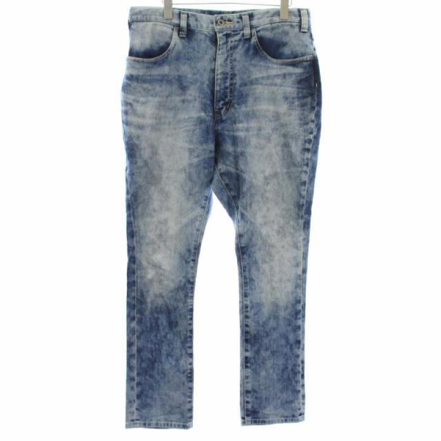 ランキング受賞 バックラッシュ Backlash デニムパンツ ジーンズ クラウド加工 M 青 ブルー 1765 02 St Gy03 メンズ 72時間限定タイムセール Embol Com