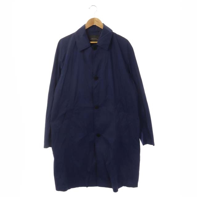 想像を超えての ナノユニバース Nano Universe 年製 スプリングコート 薄手 ミドル丈 前開き Xl 紺 ネイビー Cm Ibo 累計販売2万枚突破 Www Clubnovarino Com