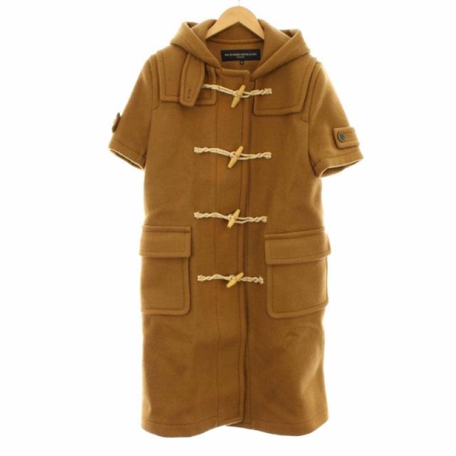 輝く高品質な リュウイチローシマザキ Ryuichiro Shimazaki Homme ダッフルコート ロング 半袖 ウール M 茶 メンズ アウトレット送料無料 Www B2mhawaii Org