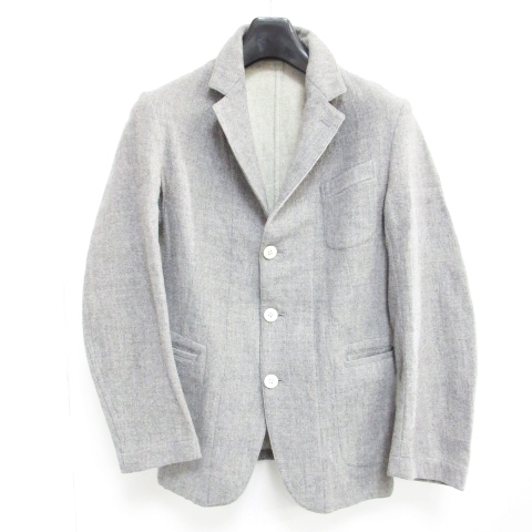 中古 サイ Scye ウール テーラード ジャケット 3b グレー 38 18 メンズの通販はau Wowma ワウマ ブランド古着のベクトル 商品ロットナンバー
