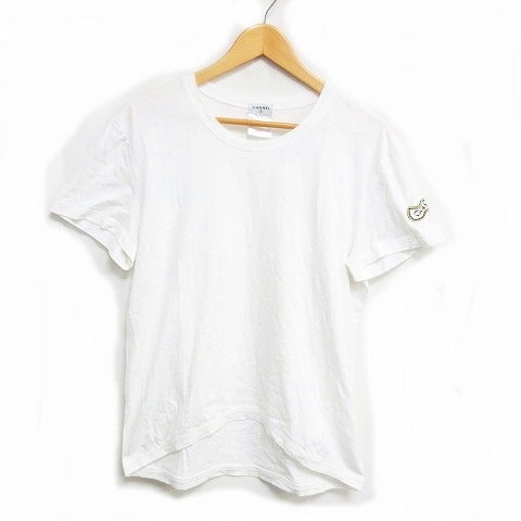春の最新作 送料無料 シャネル Chanel 07p スパンコール ワッペン 半袖 ｔシャツ カットソー ホワイト 白 50 0608 Ecr6 レディース 日本最大級 Www Kaneorthotics Co Nz