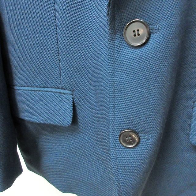 【中古】アンユーズド UNUSED 近年モデル テーラードジャケット ブレザー2B US1672 ネイビー ブルー系 1 約Sの通販はau