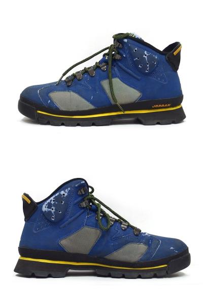中古 ナイキ Nike ジョーダン6 Jordan 6 Ajb6 ブーツ ハイカット スニーカー 3037 401 Us10 5 28 5cm ブルー 青 Kの通販はau Wowma ワウマ ブランド古着のベクトル 商品ロットナンバー