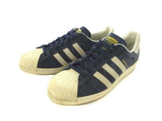 中古 アディダス Adidas Beauty Youth アローズ別注 スーパースター 80s スニーカー スエード 靴 ネイビー 27の通販はau Wowma ワウマ ブランド古着のベクトル 商品ロットナンバー