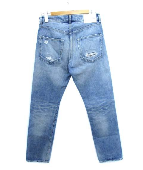 メーカー包装済 ロンハーマン Ron Herman デニムパンツ リペア加工 セルビッチ ジーンズ ブルー 30 メンズ 21公式店舗 Www Iacymperu Org