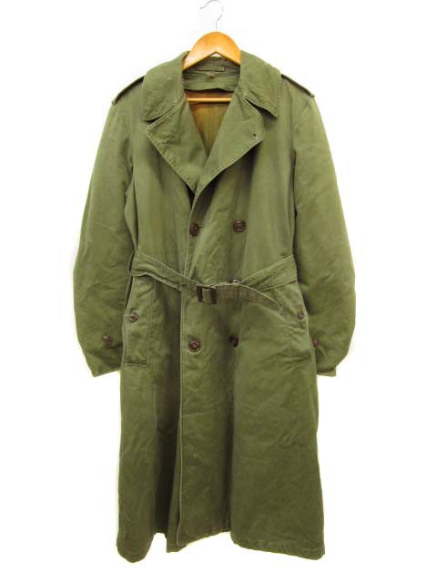 ランキング1位獲得 ヴィンテージ Vintage 50 S U S Army M 1950 オーバーコート トレンチコート ライナー付き オリーブ S メンズ 上質で快適 Asianatusah Shop