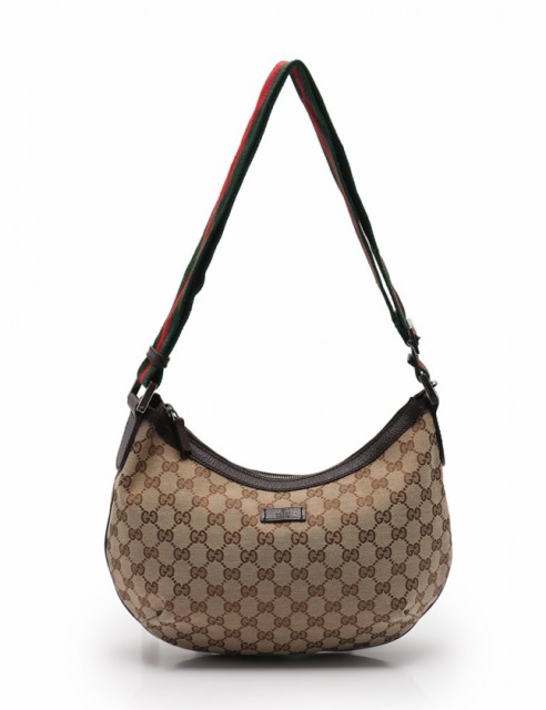 中古 グッチ Gucci ショルダーバッグ Ggキャンバス シェリーライン