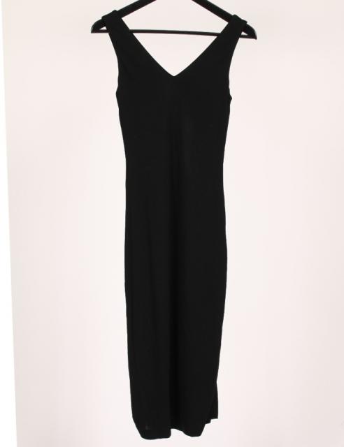 中古 ポロ ラルフローレン Polo Ralph Lauren ワンピース 黒 Xs ノースリーブ ミモレ丈 無地 レーヨン スリットの通販はau Pay マーケット ブランド古着のベクトル 商品ロットナンバー