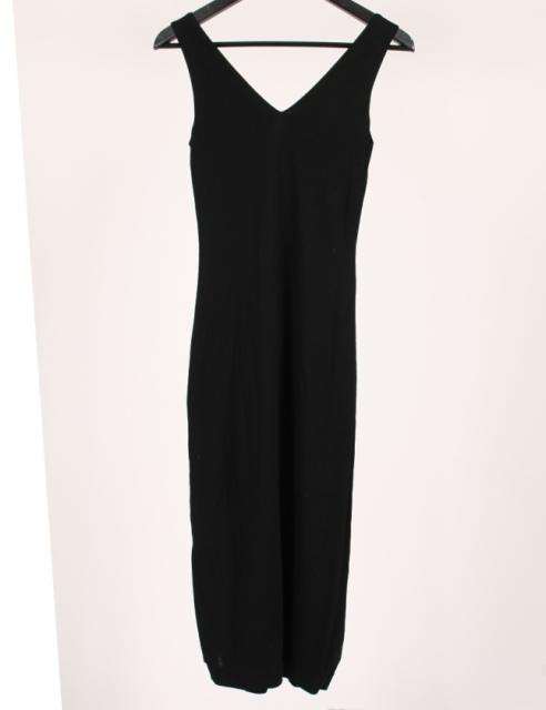 中古 ポロ ラルフローレン Polo Ralph Lauren ワンピース 黒 Xs ノースリーブ ミモレ丈 無地 レーヨン スリットの通販はau Pay マーケット ブランド古着のベクトル 商品ロットナンバー