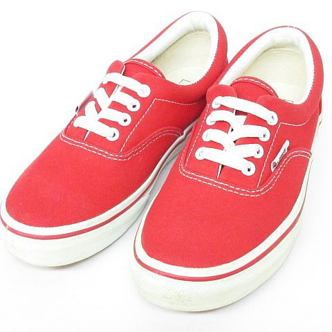 壮大 Vans スニーカー 赤 カランシン