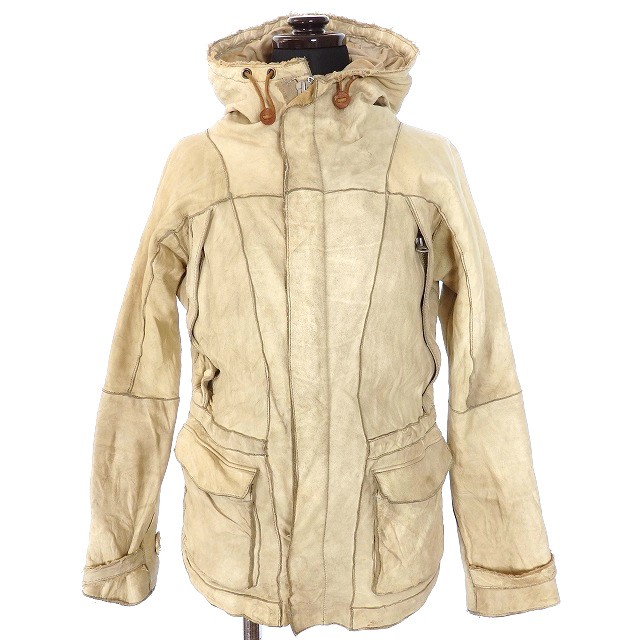 注目のブランド 〈新品〉off-white シングルジャケット キャメル