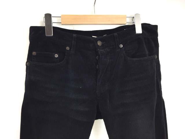 中古 サンローラン パリ Saint Laurent Paris 18aw コーデュロイパンツ スキニーストレート ボタンフライ 29 黒 メンズの通販はau Pay マーケット ブランド古着のベクトル 商品ロットナンバー