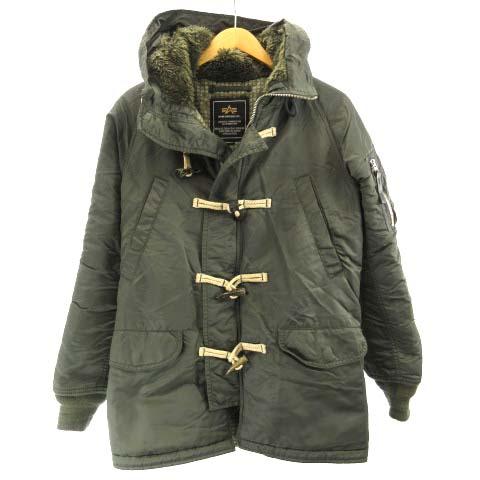 格安 ナノユニバース Nano Universe アルファ別注 ダッフルコート ブルゾン ヘビーツイル S カーキ メンズ 最終値下げ Olsonesq Com