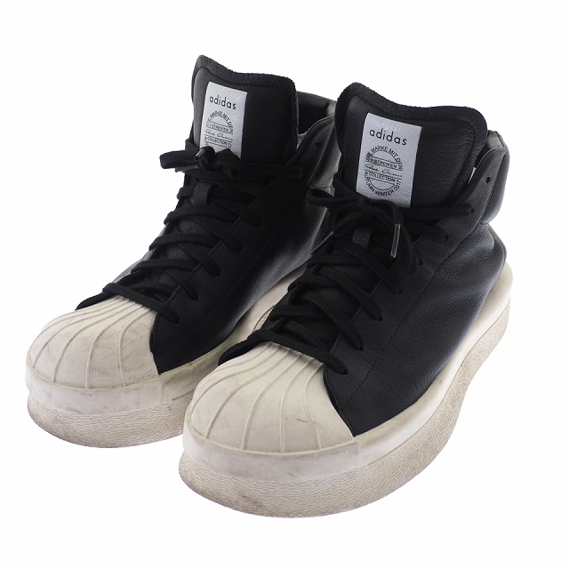 中古 リックオウエンス Rick Owens アディダス Adidas 17aw マストドン スニーカー レザー Us8 5 26 5 P 黒 ブラックの通販はau Pay マーケット ブランド古着のベクトル 商品ロットナンバー