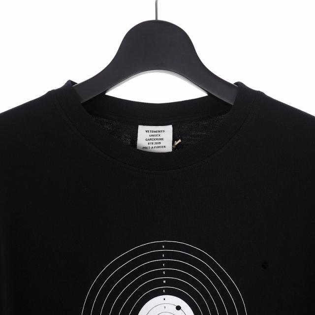 高評価人気 未使用品 ヴェトモン ベトモン VETEMENTS 19SS TARGET TEE ダメージ加工 クルーネック プリント Tシャツ XS 黒の通販はau PAY マーケット - ブランド古着のベクトル|商品ロットナンバー:456705608 人気在庫