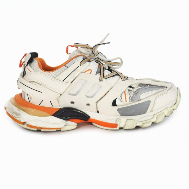 【中古】バレンシアガ BALENCIAGA 19SS TRACK TRAINERS トラック トレーナー ローカット ダッドスニーカー UK8