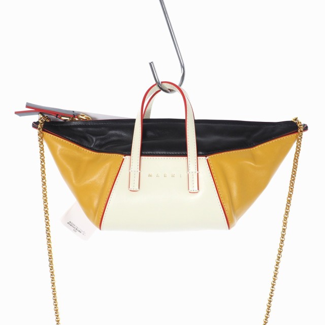 未使用品 マルニ MARNI 21SS TORPEDO ミニ ハンドバッグ ショルダー