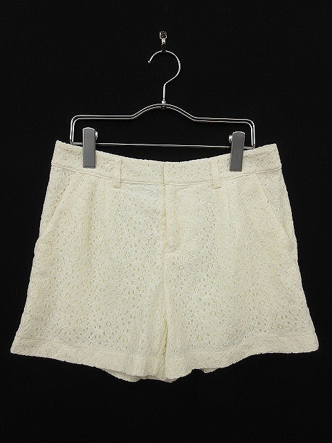 中古 オペークドットクリップ Opaque Clip パンツ ショート レース 38 白 ホワイト Fy レディース