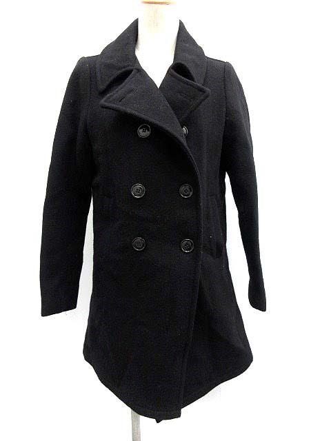 中古 フィデリティ Fidelity ピーコート Pコート ロング ウール 黒 ブラック Kh Ca レディースの通販はau Pay マーケット ブランド古着のベクトル 商品ロットナンバー