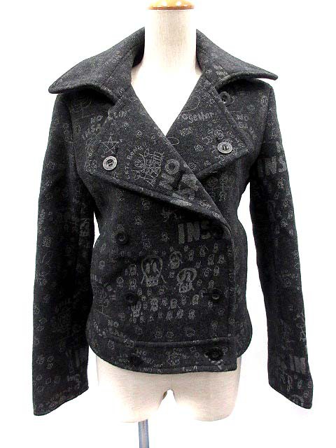 中古 ヒステリックグラマー Hysteric Glamour ピーコート Pコート