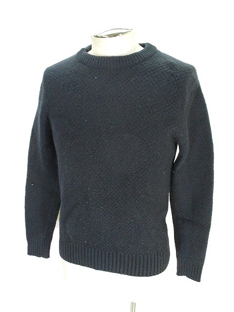 中古 ユニクロ Uniqlo ニット セーター 長袖 クルーネック 無地 M 中古 ユニクロ Uniqlo ニット セーター 長袖 クルーネック 無地 M