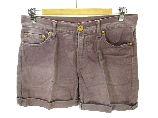 中古 ユニクロ Uniqlo カラー デニム ショート パンツ 無地 紫 パープル 26 レディースの通販はau Pay マーケット ブランド 古着のベクトル 商品ロットナンバー
