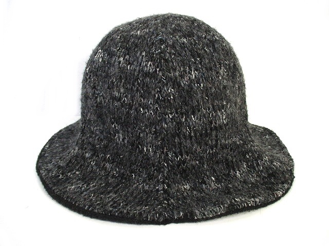 中古 美品 チューリップ ハット 帽子 ニット調 ミックスカラー グレー ブラック 黒 レディースの通販はau Pay マーケット ブランド古着のベクトル 商品ロットナンバー