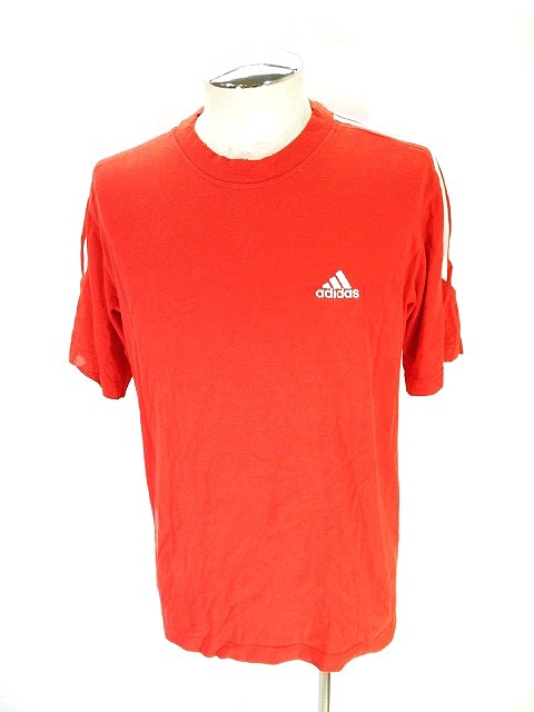 中古 アディダス Adidas Tシャツ カットソー 半袖 ワンポイント 赤 レッド S 国内正規 メンズの通販はau Pay マーケット ブランド古着のベクトル 商品ロットナンバー