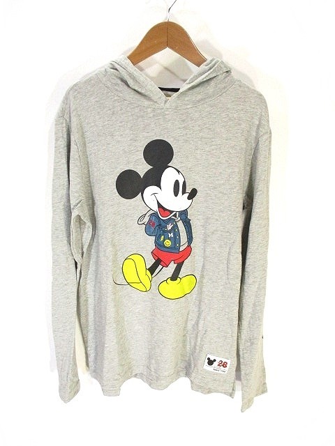 中古 Gap Kids X Disney パーカ カットソー 長袖 フーデッド プリント ミッキーマウス キッズ 子供服 160 グレーの通販はau Pay マーケット ブランド古着のベクトル 商品ロットナンバー