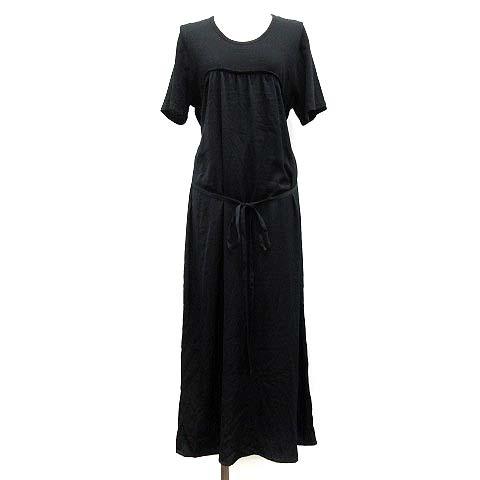 通販限定 未使用品 クラネ ワンピース ロング マキシ 半袖 Combination Layerd One Piece 1 黒 ブラック レディース 春バーゲン 特別送料無料 Www Iacymperu Org