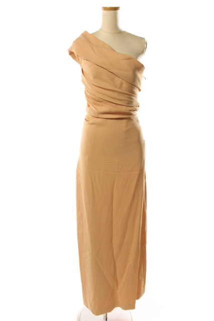 公式の ディースクエアード Dsquared2 ワンピース ロング マキシ ワンショルダー フレア 38 オレンジ Mm0502 レディース 気質アップ Ogytech Com