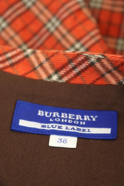 中古 バーバリーブルーレーベル Burberry Blue Label スカート ミニ フレア チェック 38 オレンジ Ys レディースの通販はau Pay マーケット ブランド古着のベクトル 商品ロットナンバー