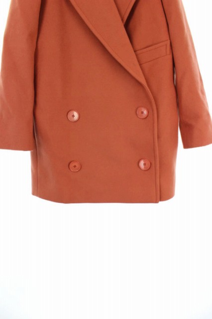 お得好評 ステラマッカートニー STELLA McCARTNEY コート チェスター ダブル 36 オレンジ テラコッタ /KN ■OS レディースの通販はau PAY マーケット - ブランド古着のベクトル|商品ロットナンバー:371691683 新作日本製